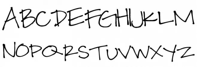 Pea Jamie*B* Шрифта ВЕРХНИЙ