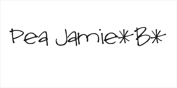 Pea Jamie*B* Logo