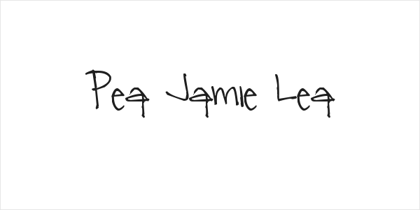 Pea Jamie Lea Logo