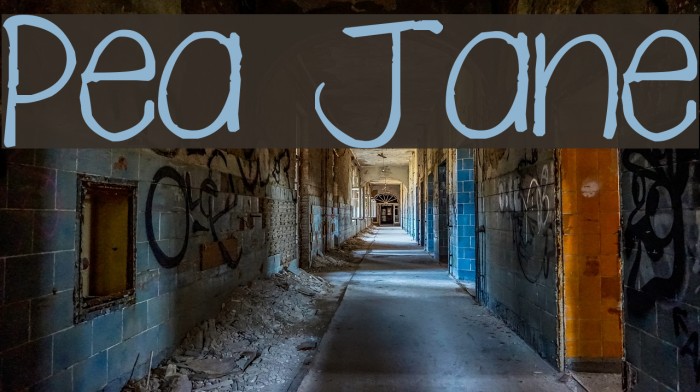 Pea Jane Font examples