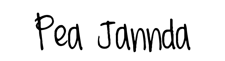 Pea Jannda  Free Fonts Download