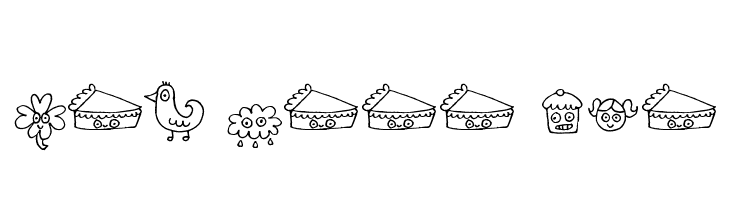 Pea Jelene's Doodles Font