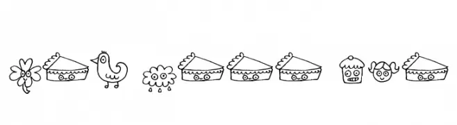 Pea Jelene's Doodles  les polices de caractères gratuit tlcharger