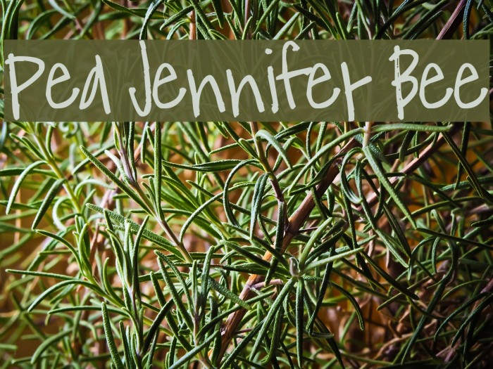 Pea Jennifer Bee Example 3