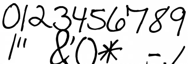 Pea Jennifer Font OTHER CHARS