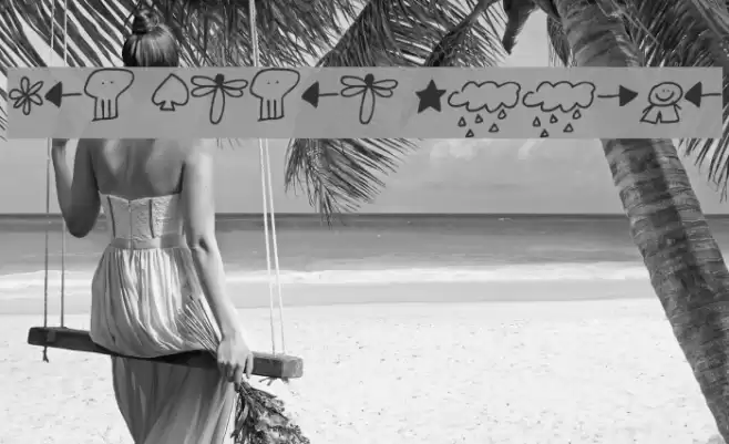 Pea Jiawei Doodles Font examples