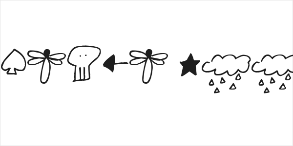 Pea Jiawei Doodles Logo
