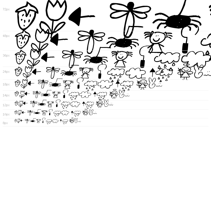 Pea Jiawei Doodles Waterfall