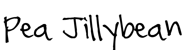 Pea Jillybean  baixar fontes gratis