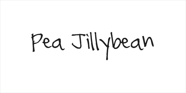 Pea Jillybean Logo