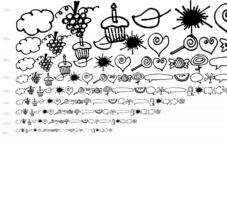 Pea Jillybean's Doodles Waterfall