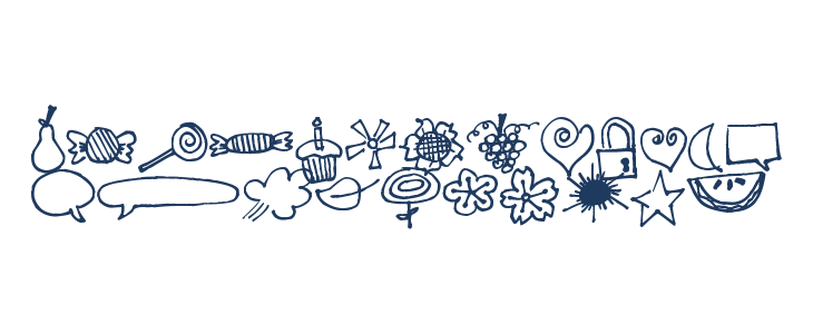 Pea Jillybean's Doodles Lowercase