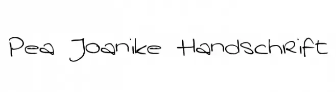 Pea Joanike Handschrift  Fuentes Gratis Descargar