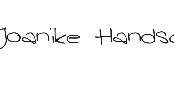 Pea Joanike Handschrift Logo