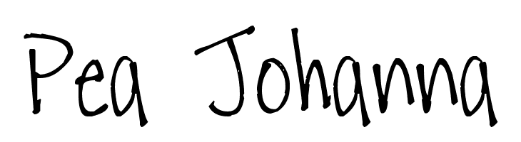 Pea Johanna Font