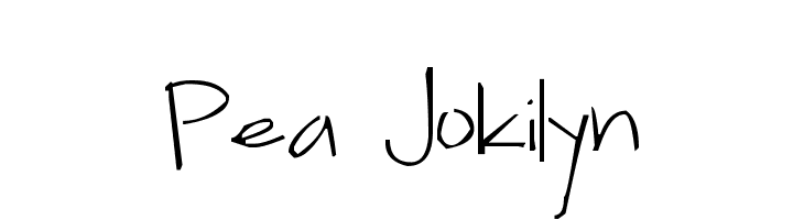 Pea Jokilyn  免费字体下载
