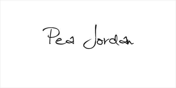Pea Jordan Logo
