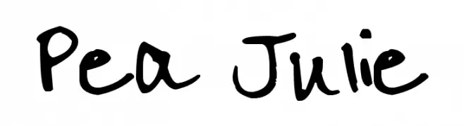Pea Julie  フリーフォントのダウンロード