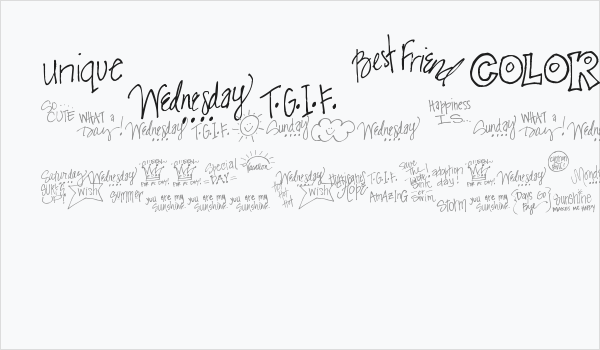 Pea KT Doodles Business Card