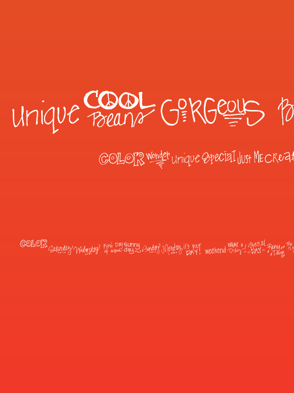 Pea KT Doodles Poster