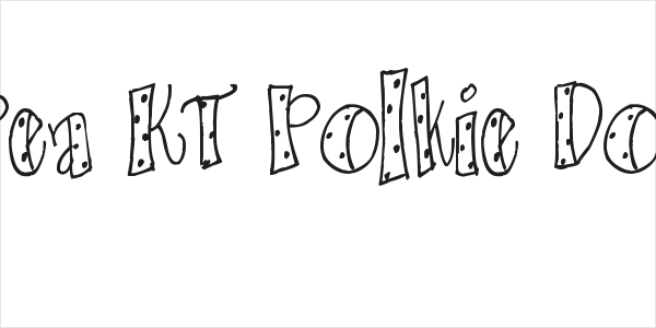 Pea KT Polkie Dot Logo