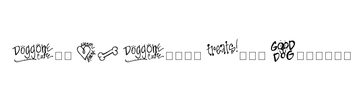 Pea KT Puppy Love Doodles  Free Fonts Download