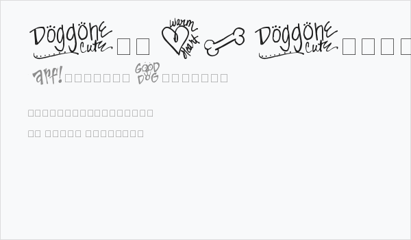 Pea KT Puppy Love Doodles Business Card