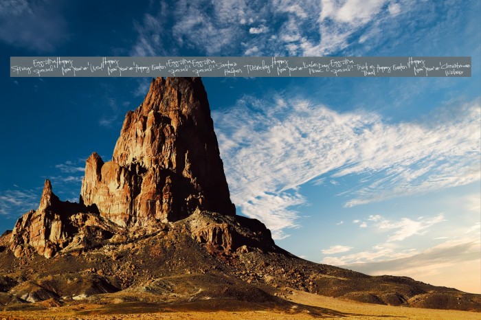 Pea Kadee's Calendar Font examples
