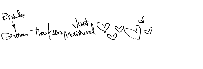Pea Kadee's LOVE Sentiments Font LOWERCASE