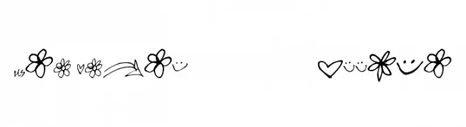 Pea Karen's Doodles  フリーフォントのダウンロード