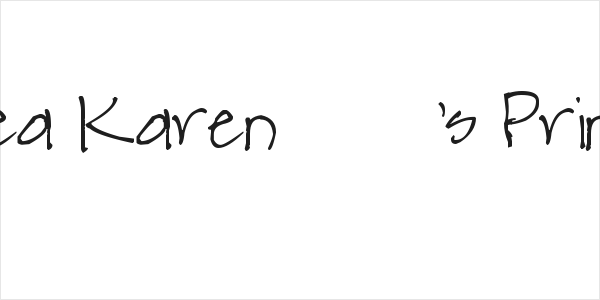 Pea Karen's Print Logo