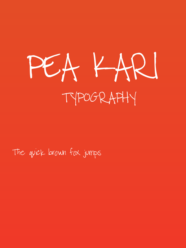 Pea Kari Poster