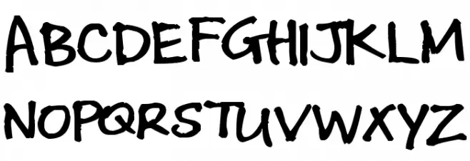 Pea Karynsig Schriftart Groß