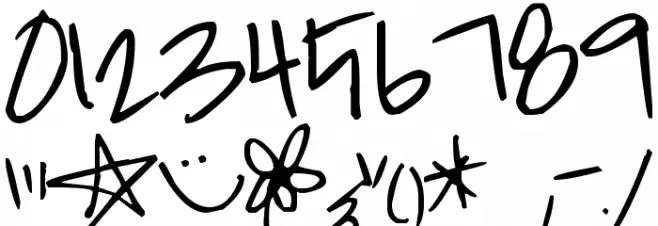 Pea Kat Font OTHER CHARS