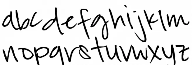 Pea Kat फ़ॉन्ट लोअरकेस