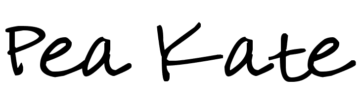 Pea Kate Font
