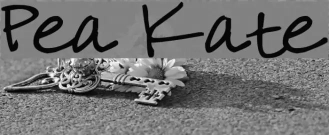 Pea Kate Font examples