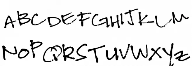 Pea Katherine Schriftart Groß