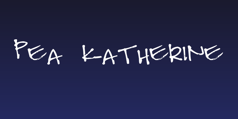 Pea Katherine Social Header