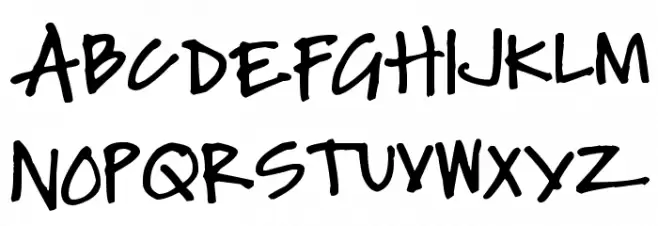 Pea Katie Jo Schriftart Groß