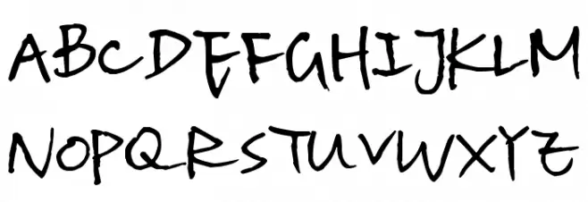 Pea Kawai Schriftart Groß