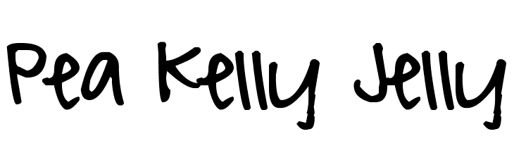 Pea Kelly Jelly Font