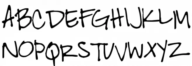 Pea Kelly Thin Schriftart Groß