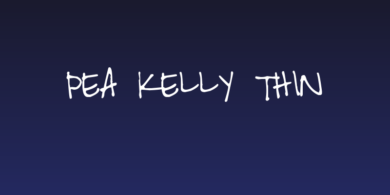 Pea Kelly Thin Social Header
