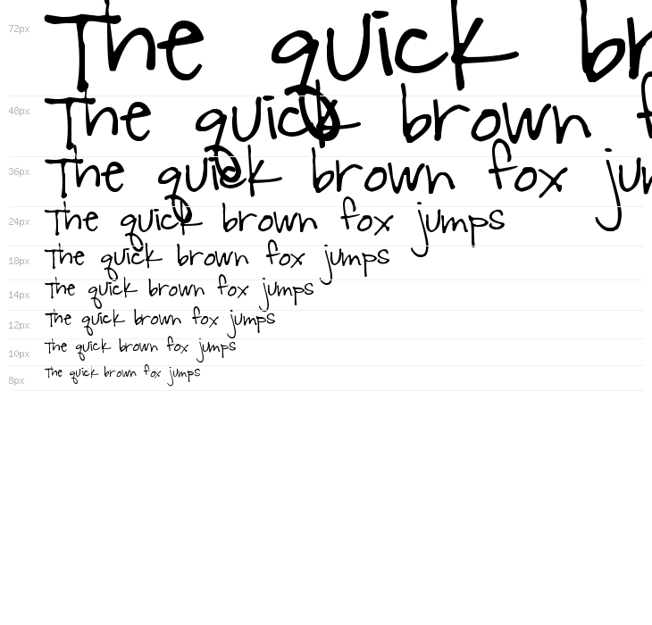 Pea Kelly Thin Waterfall