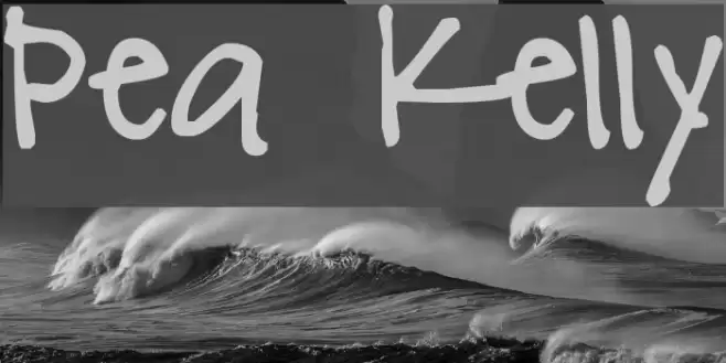 Pea Kelly Fonte examples