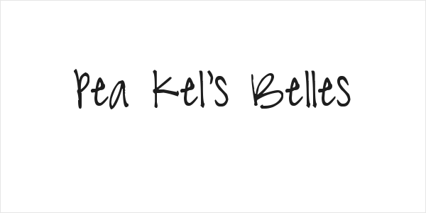 Pea Kel's Belles Logo