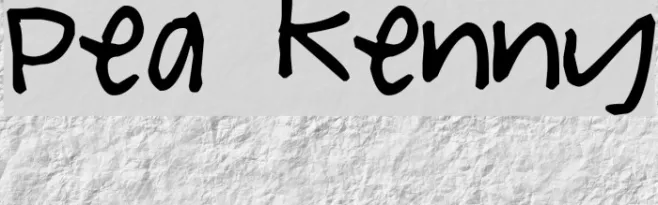 Pea Kenny Example 1