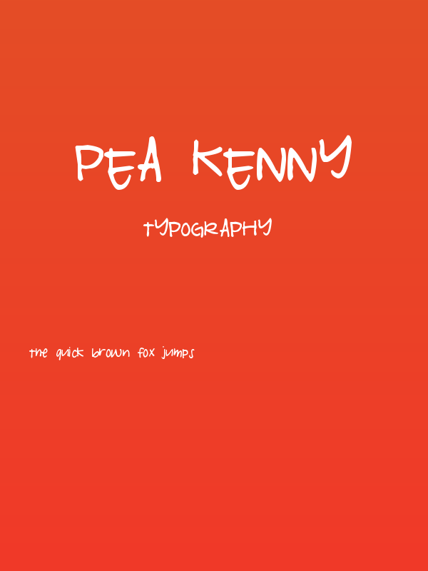 Pea Kenny Poster