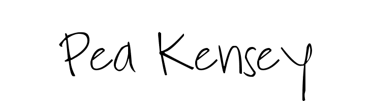 Pea Kensey  Descarca Fonturi Gratis